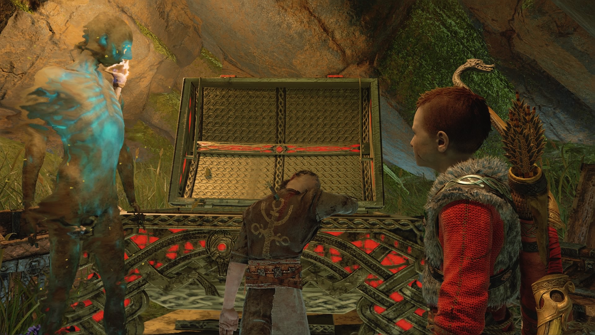 God of War-Truhe
