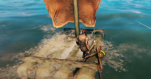 Valheim Segel setzen und Boot steuern