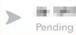 Grauer Pfeil bei Snapchat