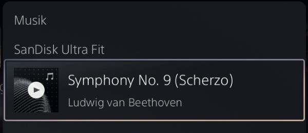 PlayStation 5 Musik hören