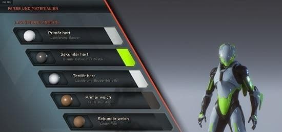 Anthem Farbe einstellen