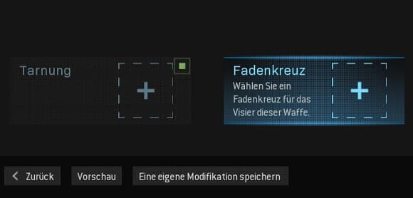 CoD Warzone Fadenkreuz freischalten
