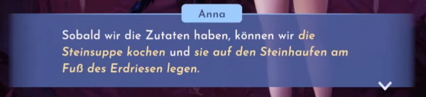 Steinsuppe Bug