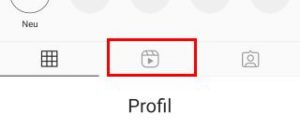 Instagram Reels Video aufnehmen