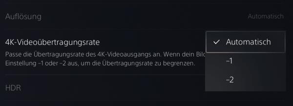 PS5 Bild flackert