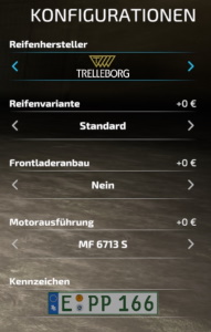 LS22 Kennzeichen ändern