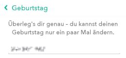 Snapchat Alter von Freunden sehen