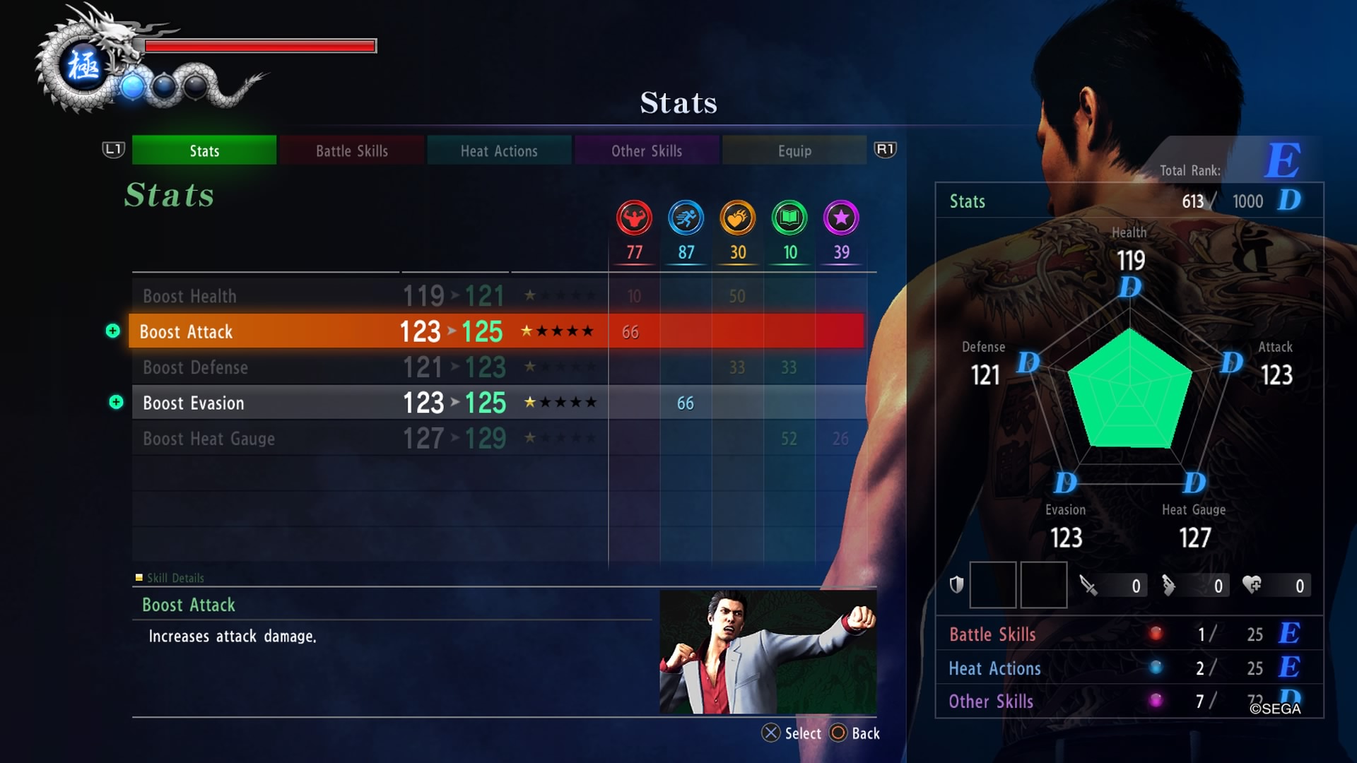Yakuza 6 Attribute