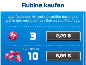 Rubine bekommen in Mario Kart Tour