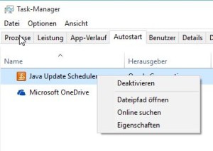 Autostart in Windows 10 anpassen