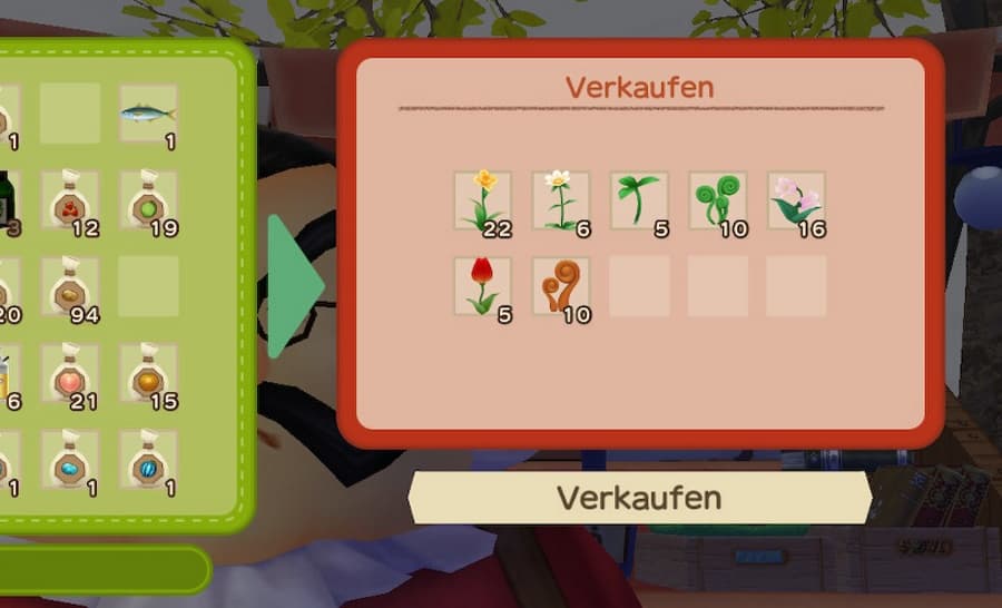 Blumen verkaufen