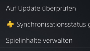 PS5 Spiele-Update Fehler