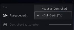 PS5 Sound übertragen auf PC