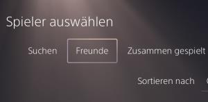 PS5 Party mit PS4 zusammen erstellen