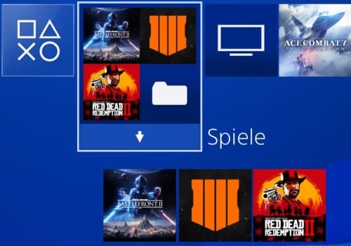 PlayStation 4 Startbildschirm ändern