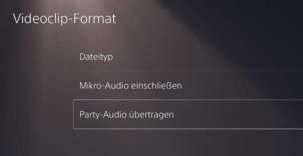 PS5 Videos aufnehmen