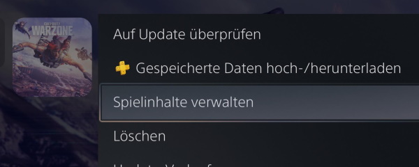 PS5 Add-On kann nicht installiert werden