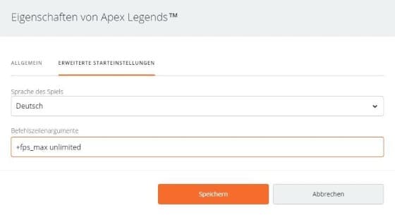 Mehr FPS in Apex Legends