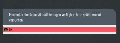 FIFA 20 Kader Update installieren?