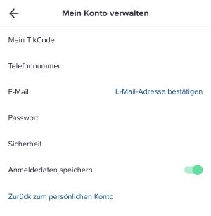 TikTok Statistiken sehen