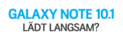 Galaxy Note 10.1 Akku lädt sehr langsam, was tun?