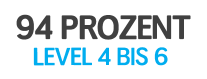 Antworten für 94 Prozent Level 4 bis 6