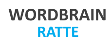 Alle Wordbrain Lösungen für das Ratte Level