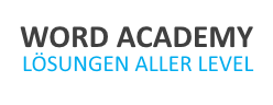 Word Academy Komplettlösung