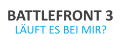 Läuft Star Wars Battlefront 3 auf meinem PC?