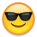 Smiley mit Sonnenbrille