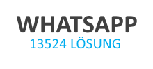 WhatsApp Zahlenrätsel 13524 die Lösung ist nicht 6