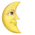Mond bzw. Halbmond