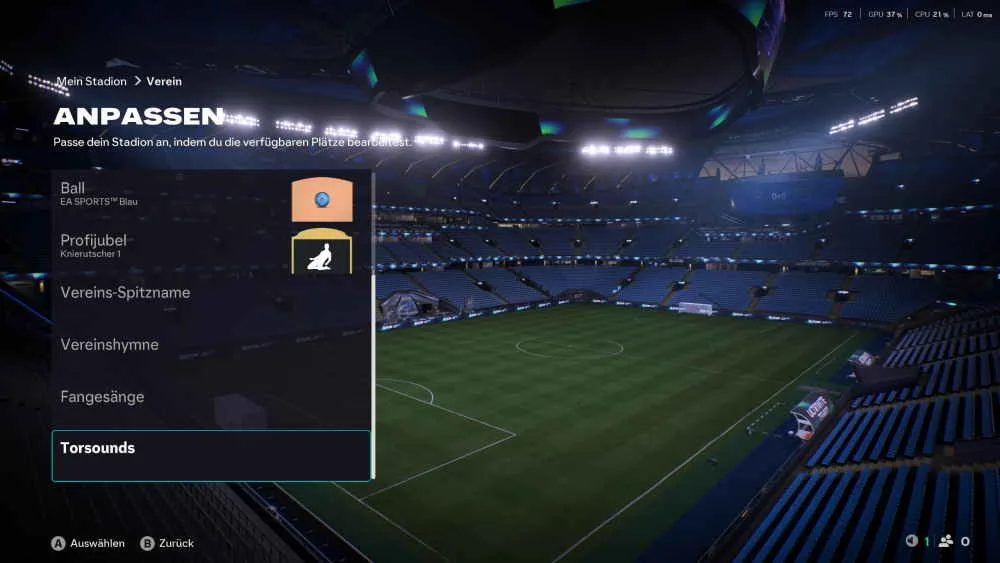 Torsounds in Ultimate Team