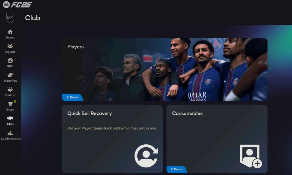 Spieler verkauf rückgängig machen