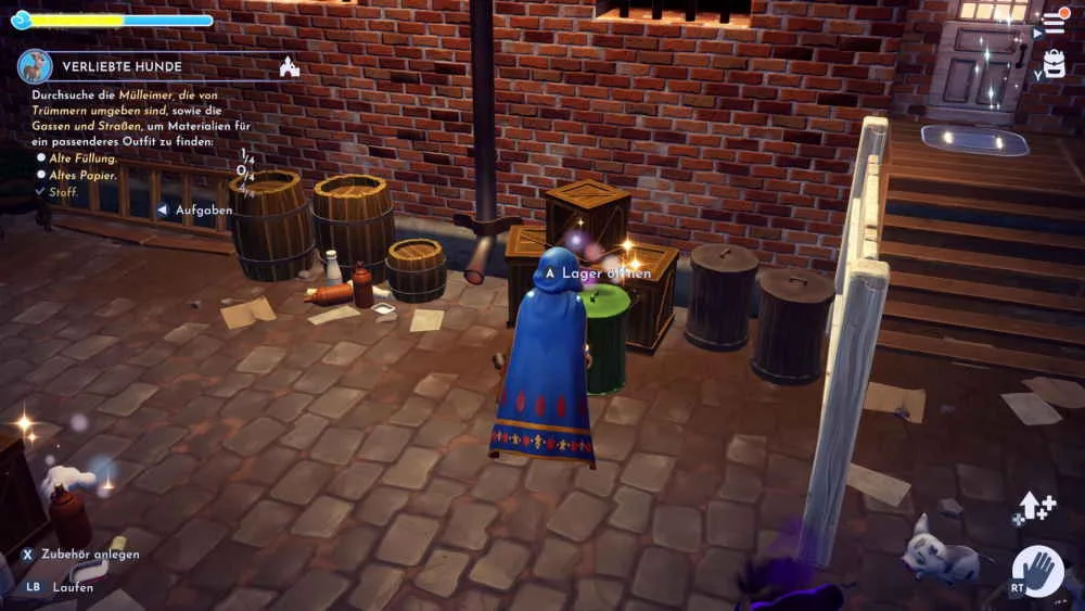 Mülleimer durchsuchen